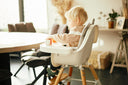 Childhome Evolu столче за хранене с дете - правилна позиция при хранене