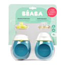 BEABA Бейби скуиз комплект 2 порции по 180ml – син